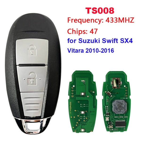 TS008 PCF7952A 47 Chip 433MHz 37172-57L10 (aftermarket)(With logo)